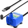 Zalati Cat Water Fountain Pump, Ultra-Quiet, USB, 6 ft Cord, LED Display, Blue view 1