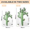 2 L Hot Water Bottle with Soft Velvet Cactus Flower Cover view 3