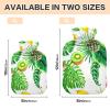 Hot Water Bottle with Soft Velvet Cover, Cactus Pattern, Fruits, Hot and Cold Compress, Body Warmer, 2 L view 3