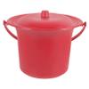 DOITOOL Red Spittoon Toilet Bowl view 1