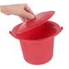 DOITOOL Red Spittoon Toilet Bowl view 4