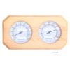 EVTSCAN Wooden Sauna Thermometer Hygrometer, 10–120°C view 1