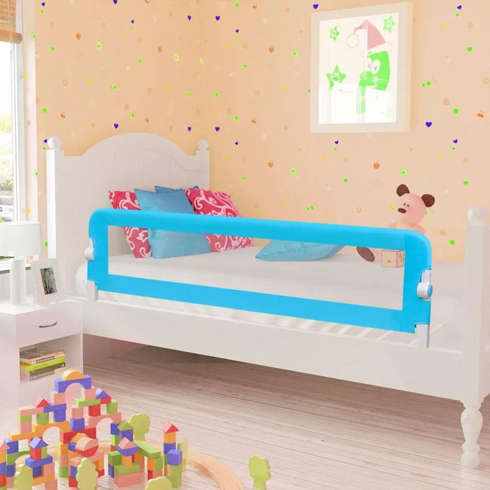Yongdu Toddler Bed Rail, Fall Protection, 150 x 42 cm, Blue
