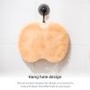 BestAlice XL Silicone Shower Foot Scrubber Mat with Suction Cups, No Bending Required (Blue) view 4