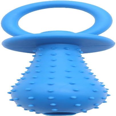 Blue Dog Pacifier Toy