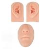 Luqeeg Soft Silicone Ear, Nose and Mouth Model Set for Piercing and Suture Practice (1#) view 1