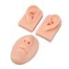 Luqeeg Soft Silicone Ear, Nose and Mouth Model Set for Piercing and Suture Practice (1#) view 2