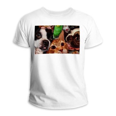 Short Sleeve T-Shirt with Round Neck
