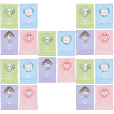 Beaupretty 5 Sets Facial Oil-Absorbing Paper Sheets, Quick Oil Blotting, Oil Control Sheets, Skin-Friendly Material, 400 Pieces x 5