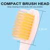 2-Pack Travel Toothbrush with Foldable Bristles view 3