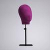 Male/Female Mannequin Wig Display Head with Adjustable Stand, Purple view 1