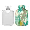 Mnsruu Tropical Summer 2 L Hot Water Bottle with Cover view 1