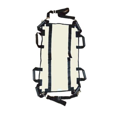 Samnuerly Heavy-Duty Patient Transfer Sling with Handles, Washable, White