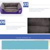 YURRO Washable Reversible Orthopedic Dog Bed, XL view 4