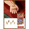 Christmas Press-On Nails with Elk, Tree, Gingerbread, Snowflake and Santa Designs view 2