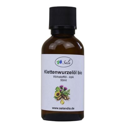 Sala Organic Burdock Root Active Oil Arctium lappa 50 ml