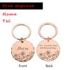 Personalized Round Dog ID Tag, Rose Gold, 30 x 30 mm view 2