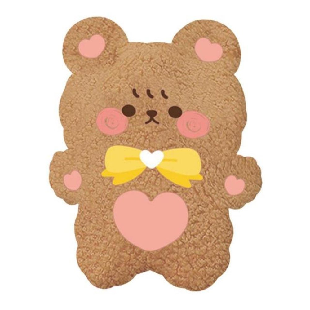 CTLH20 Plush Hot Water Bottle with Soft Cover, Brown