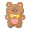 CTLH20 Plush Hot Water Bottle with Soft Cover, Brown view 1