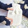 CTLH20 1-Piece 2 L Hot Water Bottle Plush Cover, Winter Protective Sleeve, Soft, Portable, Removable - E, China view 4