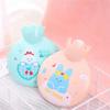 Portable Water-Filled Hot Water Bottle with Leak-Proof Screw Cap, Cute Hot and Cold Water Bottle, C-Blue, France view 3