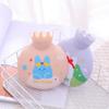 Portable Water-Filled Hot Water Bottle with Leak-Proof Screw Cap, Cute Hot and Cold Water Bottle, C-Blue, France view 4