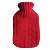CTLH20 2000 ml Hot Water Bottle with Removable Mouse-Print Cover, Moose-Rabbit Design view 3