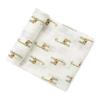 STOBOK Soft Breathable Cotton Giraffe Swaddle Blanket for Boys and Newborns view 1