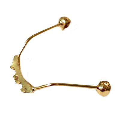 Gold Replacement Metal Eyeglass Nose Pad Holder