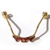 Gold Replacement Metal Eyeglass Nose Pad Holder view 2