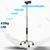 BiiKoon Quad Cane, Lightweight Stainless Steel, 9 Height Settings, 4-Leg Walking Stick view 4
