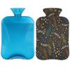 2 L Hot Water Bottle with Flower Petal Cover view 1