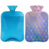2 L Hot Water Bottle with Cover, Ocean Mermaid Scales view 1
