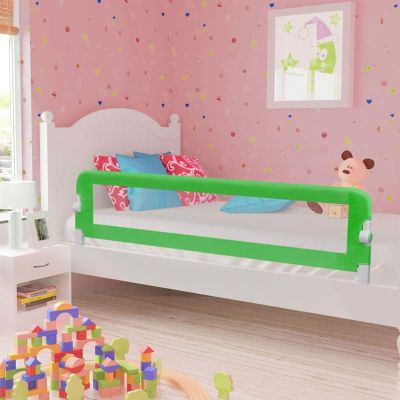 Yongdu Toddler Bed Rail, Green, 180 x 42 cm, Polyester