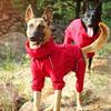 ACSUZ Waterproof Reflective Dog Raincoat, Black, M view 2