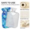 Mnsruu 2 L Hot Water Bottle with Soft Cover, Starfish Pattern view 4