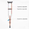 Adult Crutches, Adjustable and Foldable Forearm Crutches, Non-Slip Walking Aid for Seniors view 4