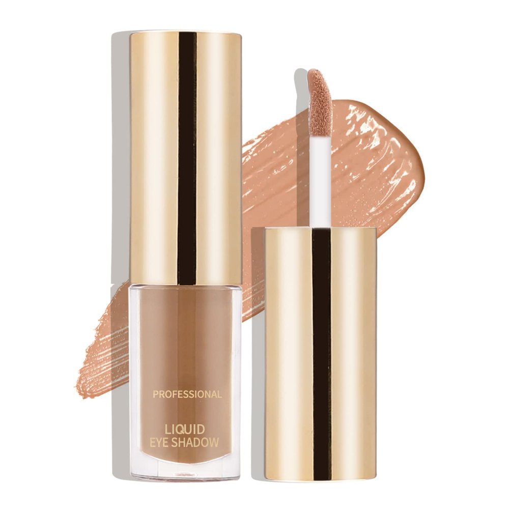 Boobeen Liquid Matte Eyeshadow – Long-Lasting Waterproof Velvet Matte Nude Makeup