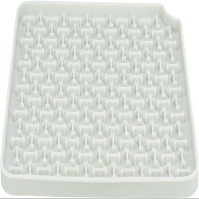 TRIXIE Lick'n'Snack Silicone Lick Mat, Dark Gray, 20 x 20 cm