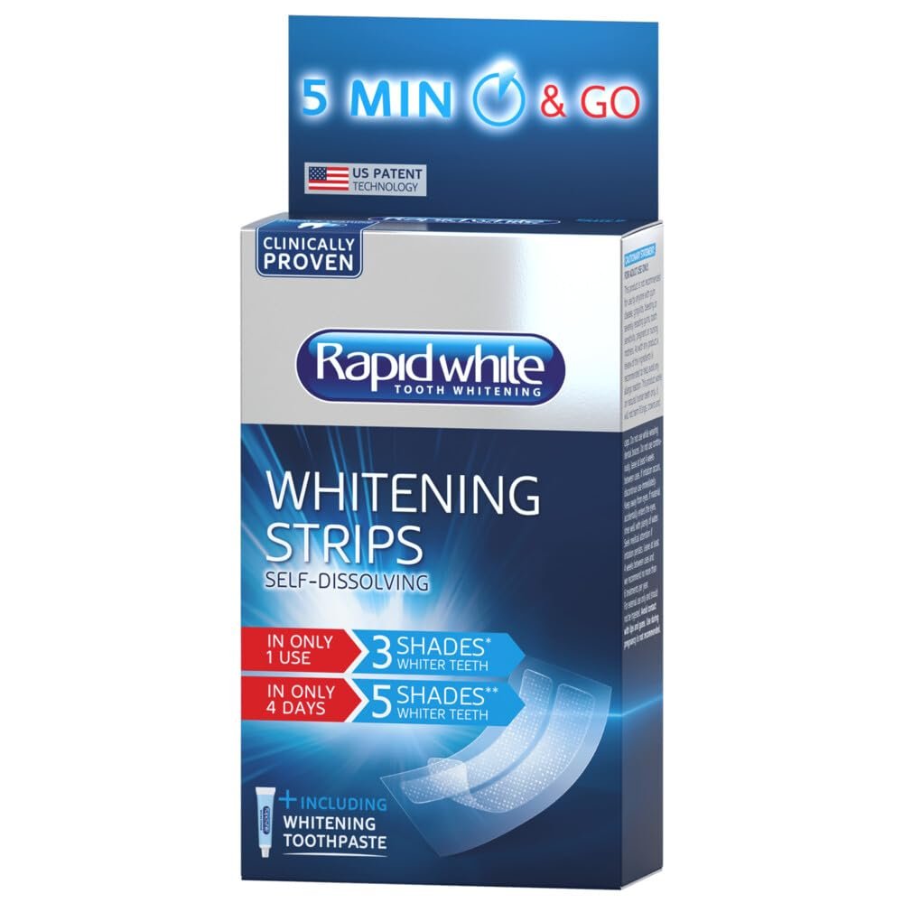 Rapid White - Whitening Strips - 16 Pieces