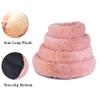 Calming Donut Cat Bed, Soft Plush Pet Nest, Self-Warming, Anti-Slip view 2