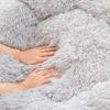 Calming Donut Cat Bed, Soft Plush Pet Nest, Self-Warming, Anti-Slip view 3