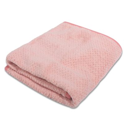 VALINK Quick-Dry Microfiber Dog Towel for Small to Medium Dogs & Cats - Pink