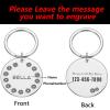 Custom Pet ID Tag, Rose Gold, 25 mm view 4