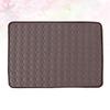 Mipcase Cooling Mat for Dogs, Breathable and Cooling, Coffee, Ice Silk view 3
