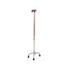 FLBT Adjustable Four-Prong Walking Cane, Bronze view 2