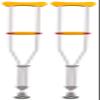 Adult Adjustable Aluminum Underarm Crutches with Grip view 1