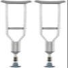 Samnuerly Crutches for Adults, Forearm Crutches, Adjustable Crutches for People with Disabilities and Older Adults, Ideal for Travel or Work view 1