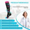 ACWOO Colorful Compression Socks for Women and Men, 3 Pairs, 15–20 mmHg view 3