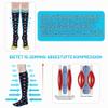 ACWOO Colorful Compression Socks for Women and Men, 3 Pairs, 15–20 mmHg view 4